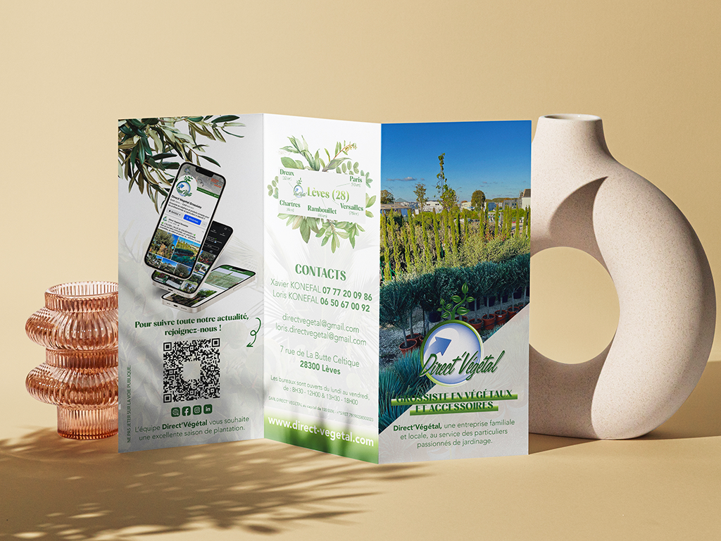 Direct Végétal — brochure